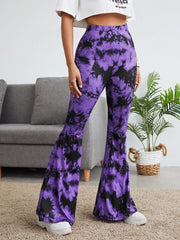 Tie Dye Flare Leg Pants SS24