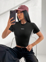 Slim Cropped T-Shirt - ED