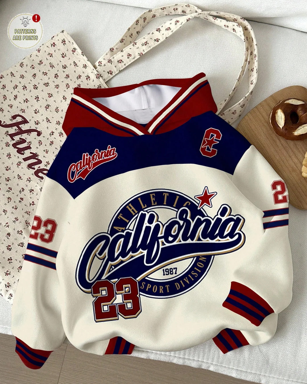 Street Style Loose Hoodie Sweatshirt