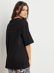 Nowhere To Be Graphic Print Oversized T-shirt