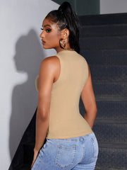 Ribbed Knit Tank Top - ED