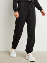 Cropped Zip Front Hoodie and Jogger Co-Ord Set FD